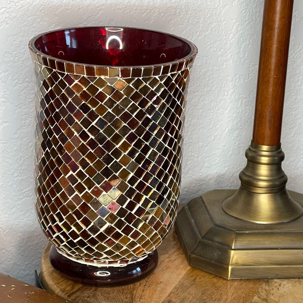 Red Vase